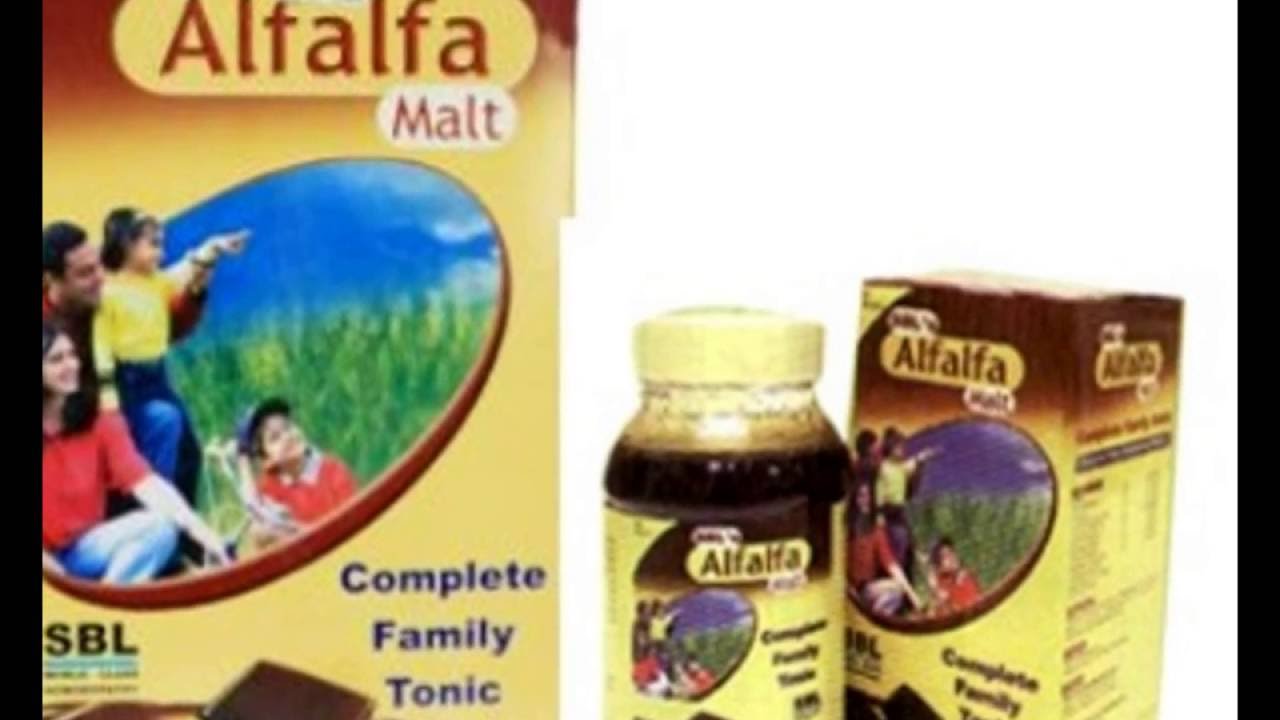 SBL Homeopathy Alfalfa Malt - YouTube