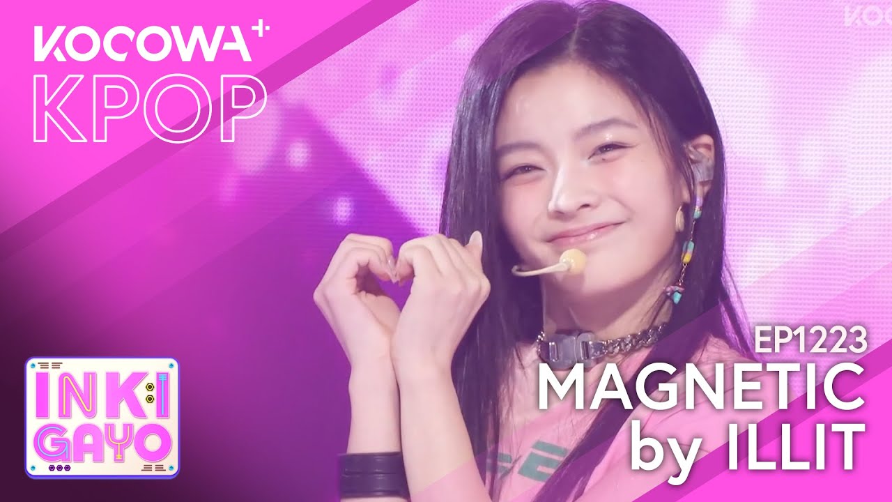 ILLIT - Magnetic | SBS Inkigayo EP1223 | KOCOWA+ - YouTube