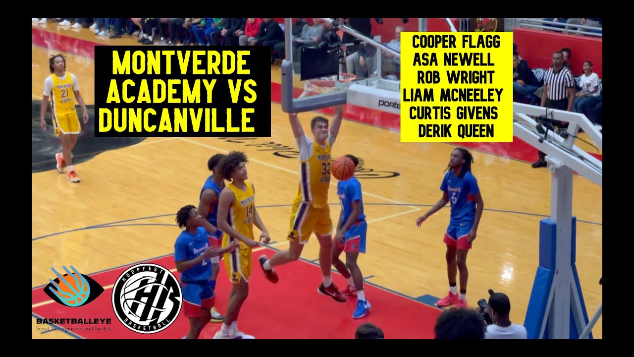 COOPER FLAGG & MONTVERDE SCORE 100 VS TEXAS HS TEAM! Montverde Academy