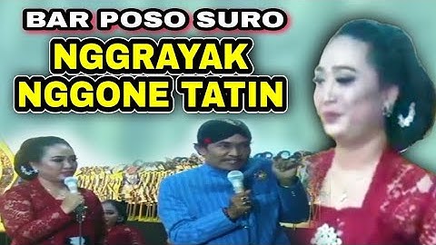 BAGONG LUCU👉BAR POSO HOWONE KUDU KELON JARENE TATIN @bagonglucu6113