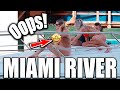 Oops! THEY GOT EXPOSED [ this only happens at the Miami River] | DroneViewHD [ Fun ]