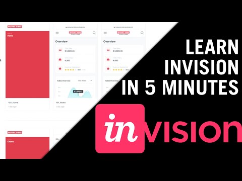 LEARN INVISION IN 5 MINUTES | Invision Tutorial for Beginners | UX and UI Tools Beginners