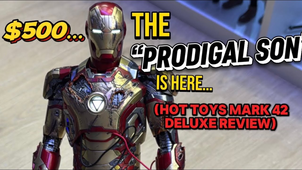 500 долларов за ЭТО? [Обзор Hot Toys Iron Man Mark 42 🔥