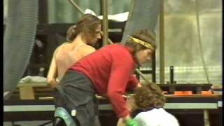 David Bowie: Glass Spider stage setup in Berlin 1987