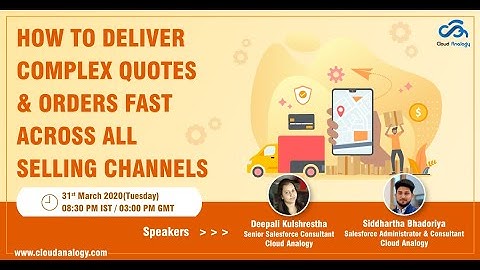 ► Live Webinar◄  Salesforce CPQ-Quote it Fast, Sell it Right | Salesforce CPQ