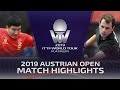 Liang Jingkun vs Jonathan Groth | 2019 ITTF Austrian Open Highlights (R32)