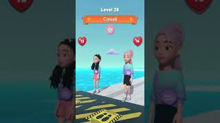 Catwalk Battle - Dress up! 👗 28 Level Gameplay Walkthrough | Best Android, iOS Games #shorts screenshot 3