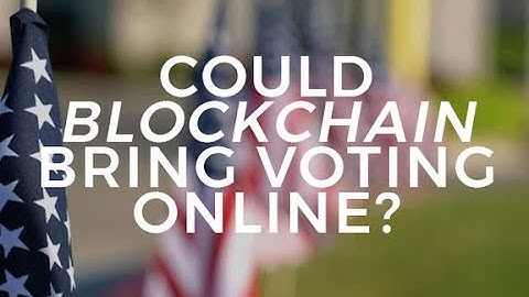 Could blockchain bring voting online? | ZDNet