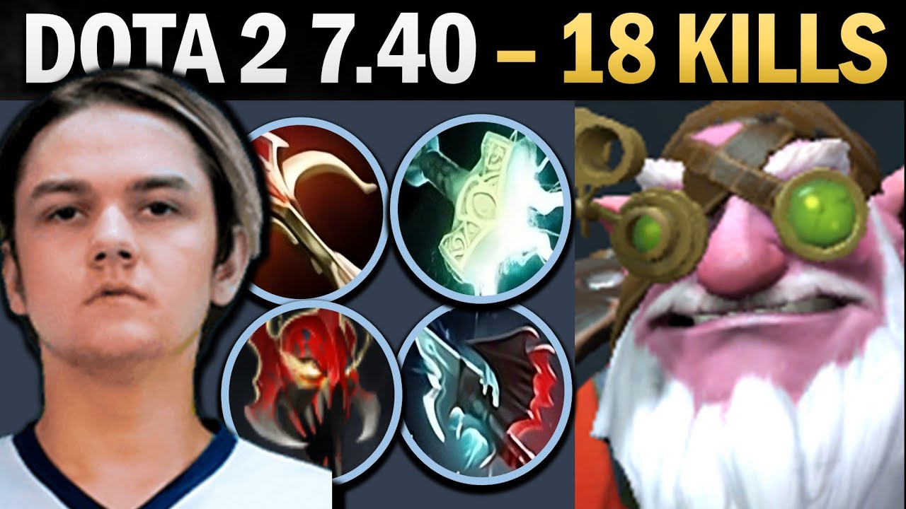 Снайпер-керри с «Мьёльниром» и 1000 GPM — геймплей Dota 2.