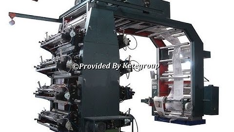 High Speed Flexo Printing Machine 8 color