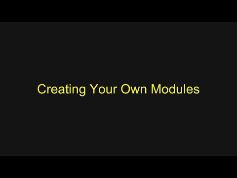 Python Tutorial - Creating Your Own Modules