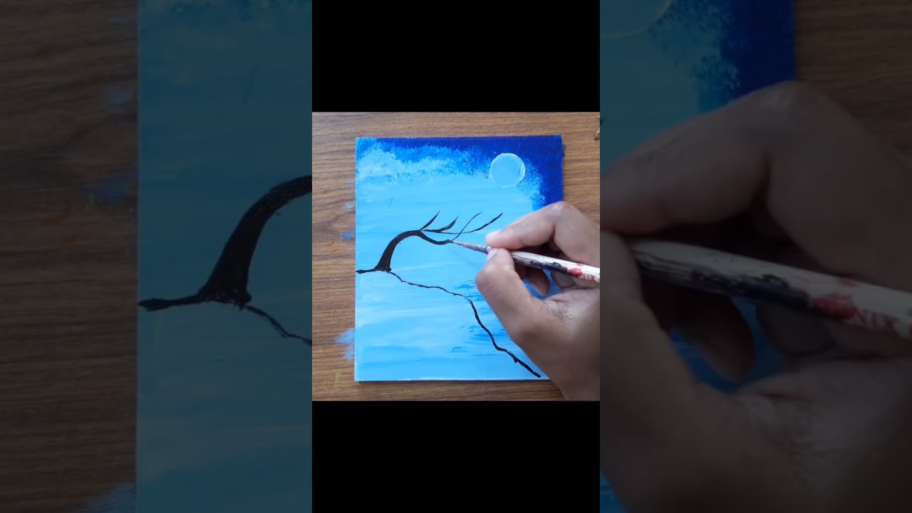 Acrylic painting | Painting techniqe 