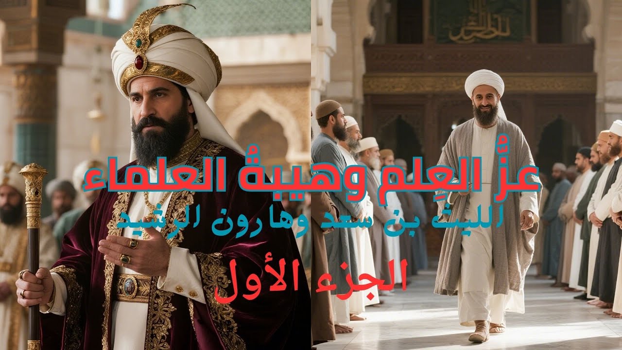 عز العلم وهيبة العلماء ـ الليث بن سعد وهارون الرشيد ـ ج1