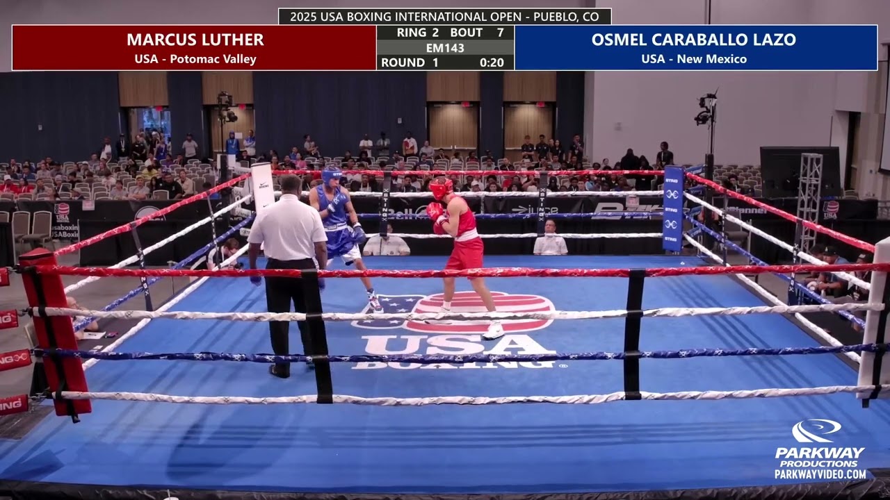 Marcus Luther (USA) vs. Osmel Caraballo Lazo (USA) International Open 2025 QF's (65kg)