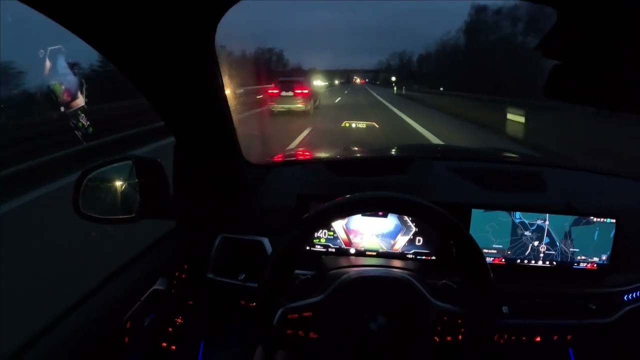 BMW G05 X5 XDRIVE40d POV NIGHT DRIVE