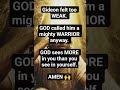 God Sees A Warrior तुम उससे ज़्यादा हो