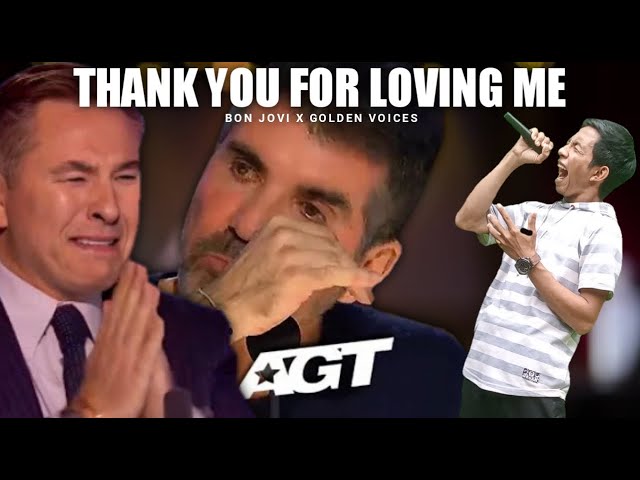 American 2023| Simon Cowell cried heard the song Thank You For Loving Me from a Filipina Participant class=