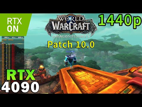 World Of Warcraft Dragonflight 10.0 1440p | RAY TRACING | RTX 4090 | Ryzen 9 7950X | Max Settings