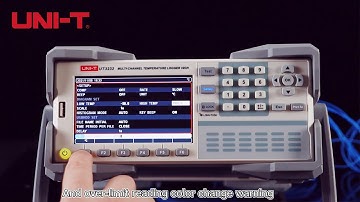 UNI-T UT3200 Series Multi-Channel Temperature Loggers