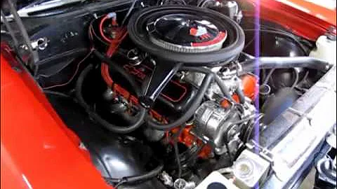 1970 Chevy Chevelle SS 396 Engine Rev