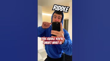 Guess the riddle! Be Smart! #motivation #brainteaser #quiz #riddle #comedy #mrbeast #youtubeshorts