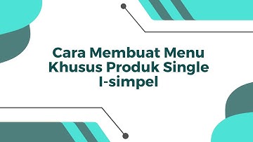 Cara Membuat Paket Khusus  I-Simpel Single Produk Aplikasi Pulsa 23 Loop