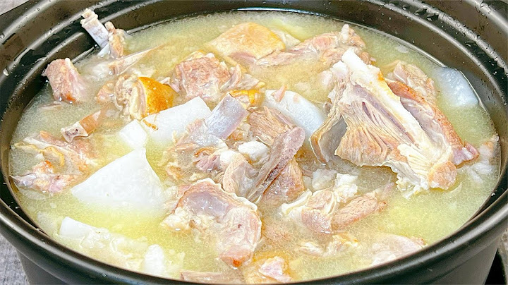 Stewed lamb soup  Recipe