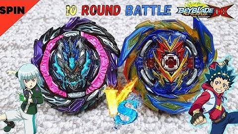 베이블레이드 버스트 DB 다이너마이트 【로어 바하무트 VS 브레이브 발키리】 10라운드 배틀 Beyblade burst DB Roar Bahamut VS Brave Valkyrie