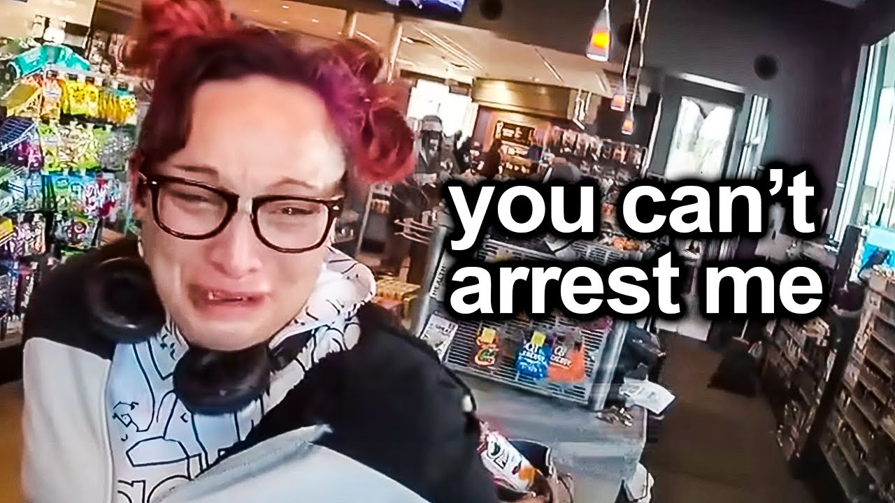 Entitled Shoplifter Thinks She's Allowed To Steal