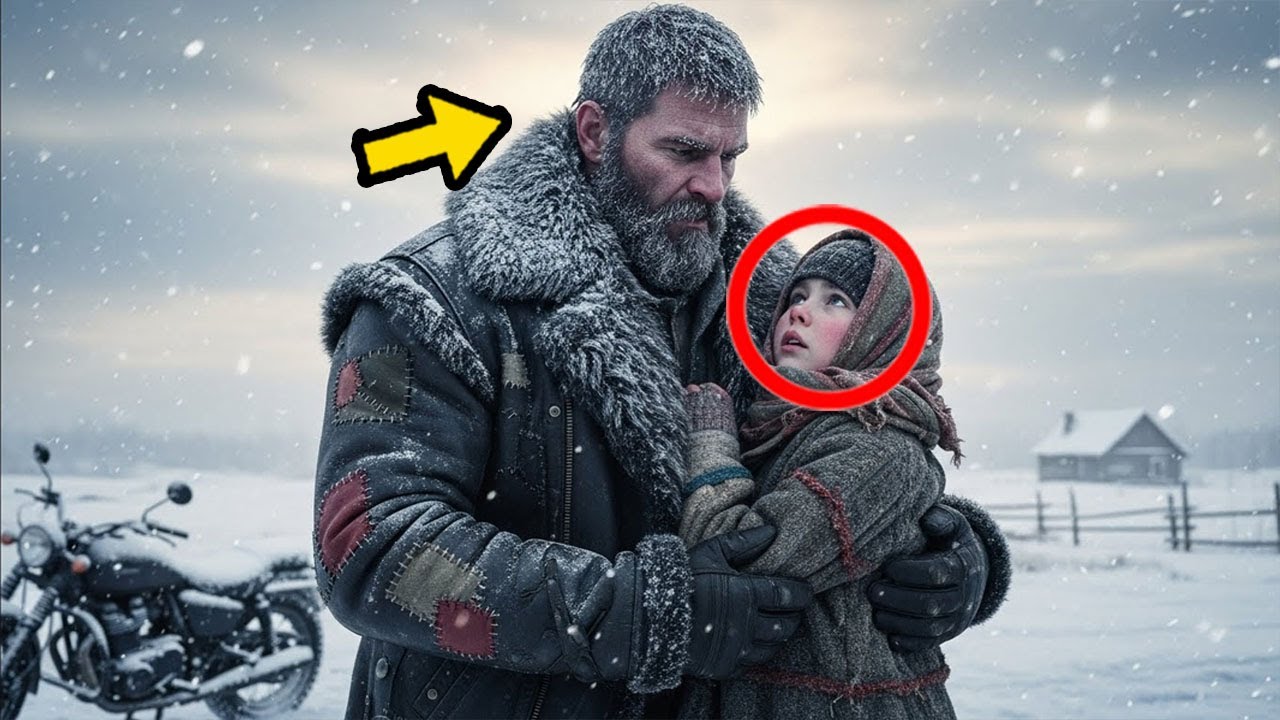 Hungernd & Gelähmt! Wie ein harter Biker dieses kleine Mädchen durch den tödlichen Winter trug