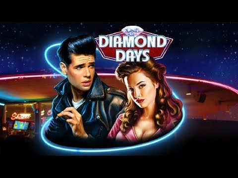 Diamond Days Slot - ALL BONUS FEATURES - MAX BET!