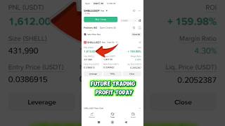 shell usdt future trading profit today 2026 #futurestrading #shorts #binance