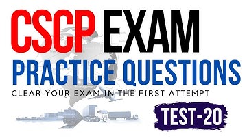 CSCP-examen oefenvragentest 20
