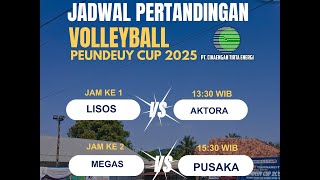 Open Turnamen Volleyball Peundeuy Cup 2025 Megas Vs Pusaka