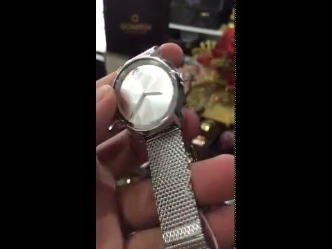 Video Movado Women'S Mesh Watch