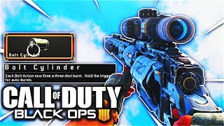 OUTLAW SNIPER "BOLT CYLINDER" OPERATOR MOD Gameplay in Black Ops 4! (OUTLAW SNIPER MOD in COD BO4) screenshot 5