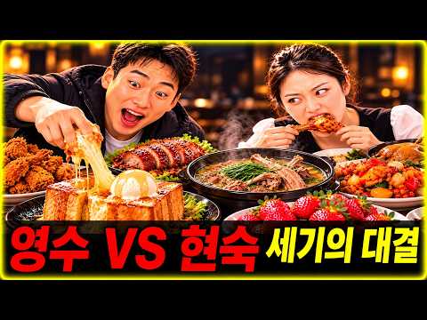 [I Am Solo Season 33] Young-soo vs. Hyun-sook Mukbang Date~! The Clash of the Century