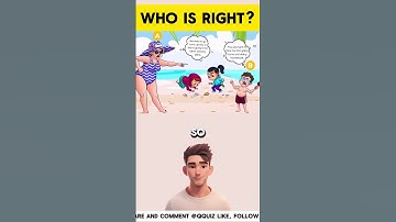 Who is right ? #riddlechallenge #riddleoftheday #enigma #logicpuzzles #riddle #brainteasers