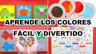 10 IDEAS GENIALES PARA APRENDER LOS COLORES PRIMARIOS Y SECUNDARIOS