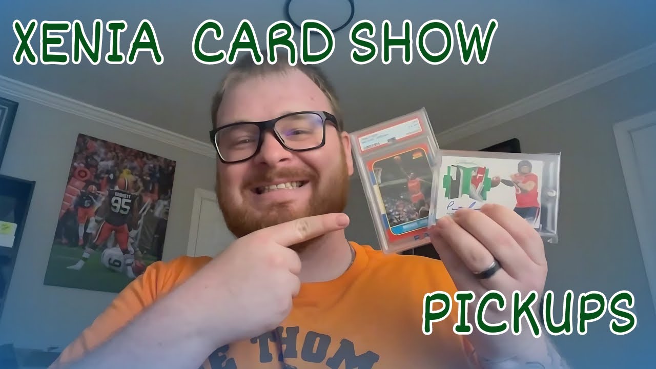 MASSIVE Haul From The Xenia Card Show!! YouTube