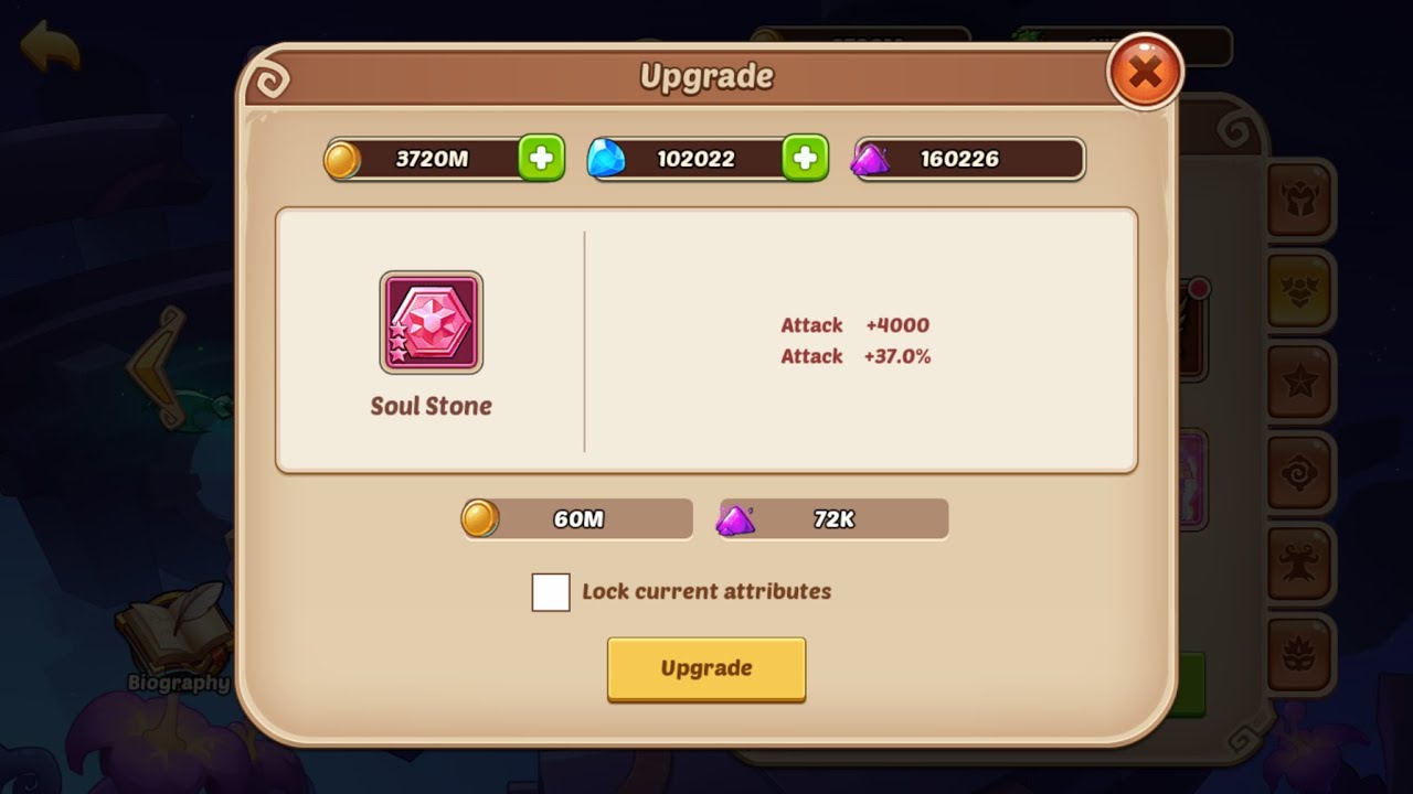 Idle Heroes - up Soul Stone from 3* to 6* (after clear 2-3-10) - YouTube