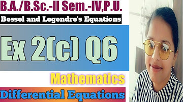 Exercise 2(c) Q6 ll Bessel