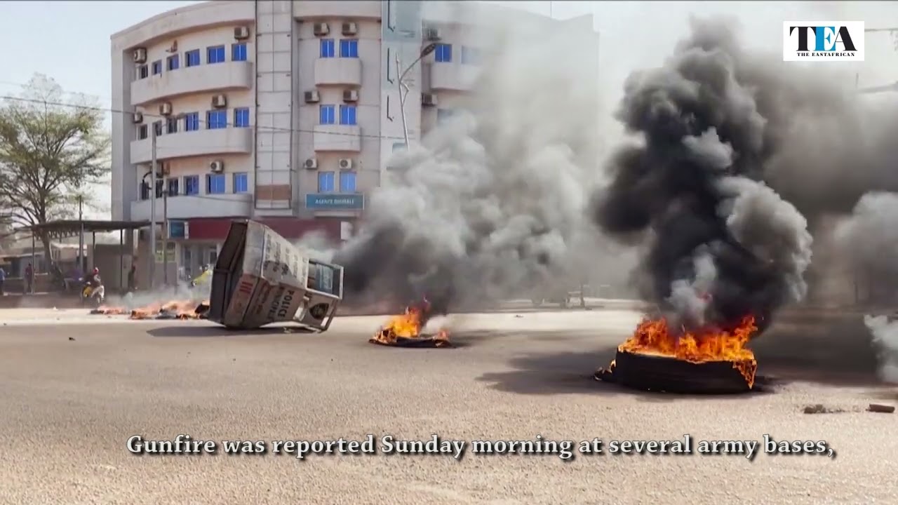 Burkina Faso: barricades and burning tires in the capital as unrest continues