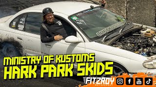 Hard Park Skids 2025 - Both wheels fall of the 1st skid of the day!