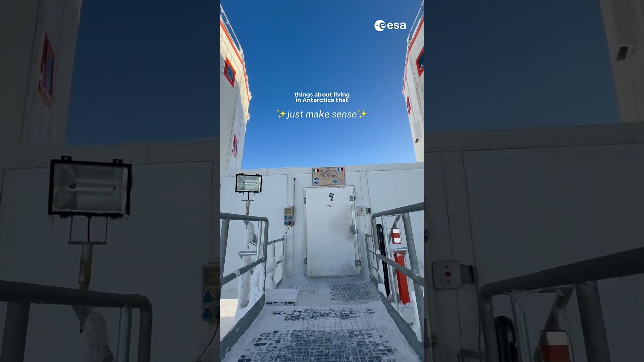 Things that just make sense when you live at Concordia Station in Antarctica ❄️