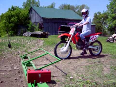 Practice Motocross Starting Gate Youtube