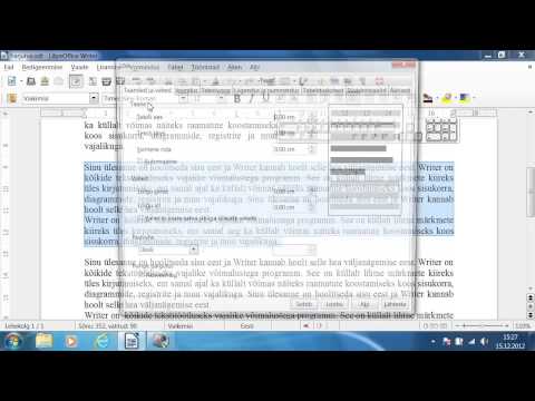 LibreOffice Writer - 5 Lõigud 7