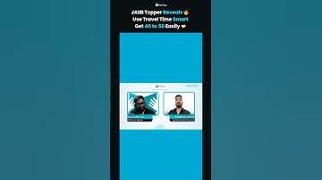 JAIIB Topper Reveals Travel-Time Study + 2 Revision Formula | Bridge 40 to 50 Fast