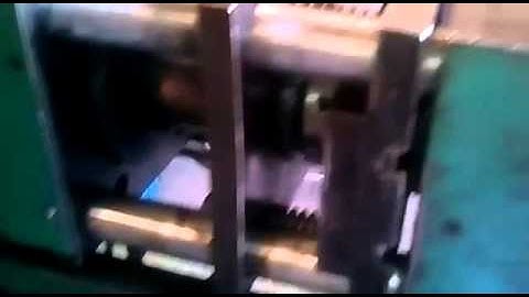 Rebar forging machine