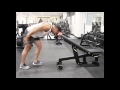 Standing Bent Over One Arm Dumbbell Triceps Extension